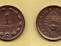 Moneda Nacional - 1 Centavo - Argentina - 1940 - Copper - KM# 37 - 16 mm - 0